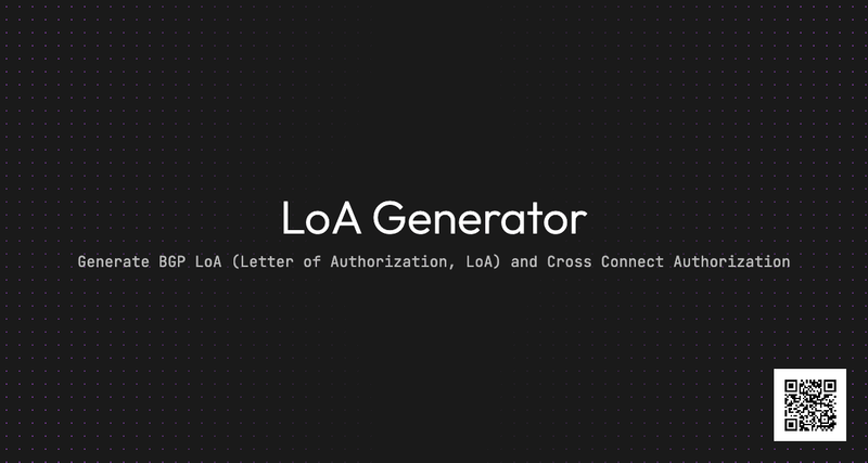 LoA Generator